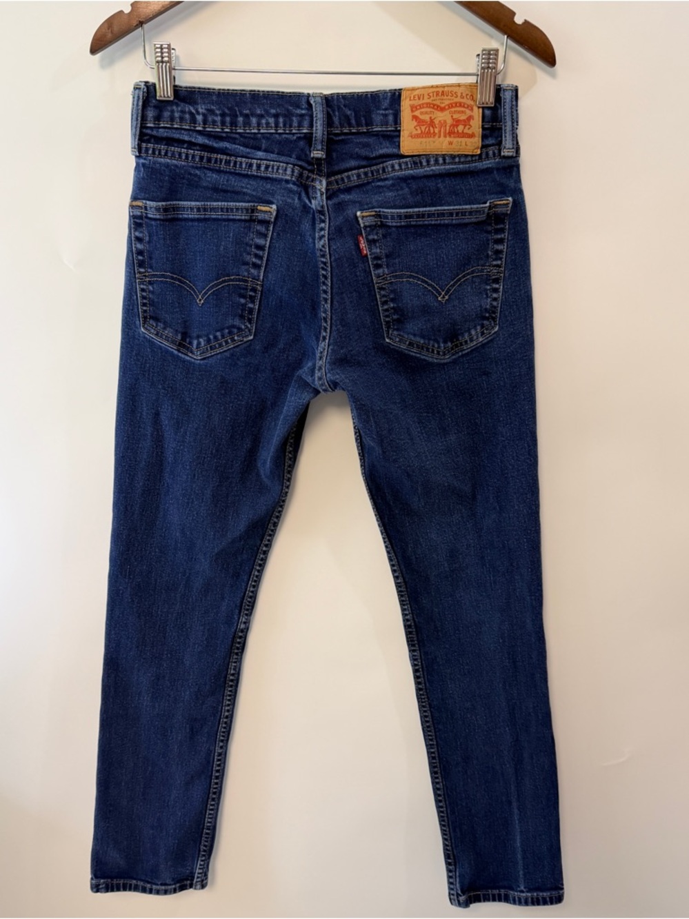 Y2K Levis 511 Jeans Men’s 31x31 Slim Fit Straight Blue Stretch Medium Wash